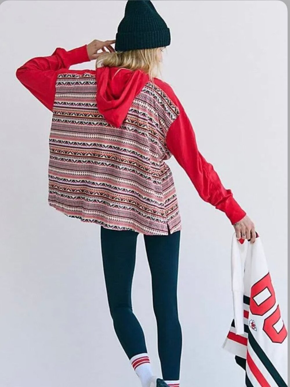 NWT Free People Movement Mixed Hoodie - Picture 15 of 16